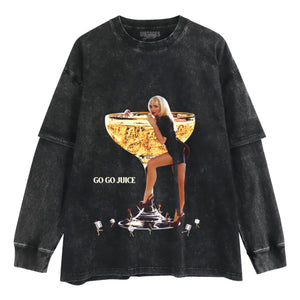 SABRINA CARPENTER GO GO JUICE POP ART TANK TOP & TEE & LONG SLEEVE & LAYERED LS & HOODIE