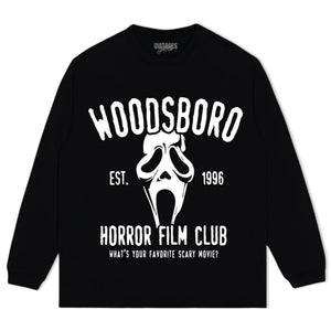 SCREAM 7 - WOODSBORO HORROR FILM CLUB SCREAM TEE & LS & HOODIE