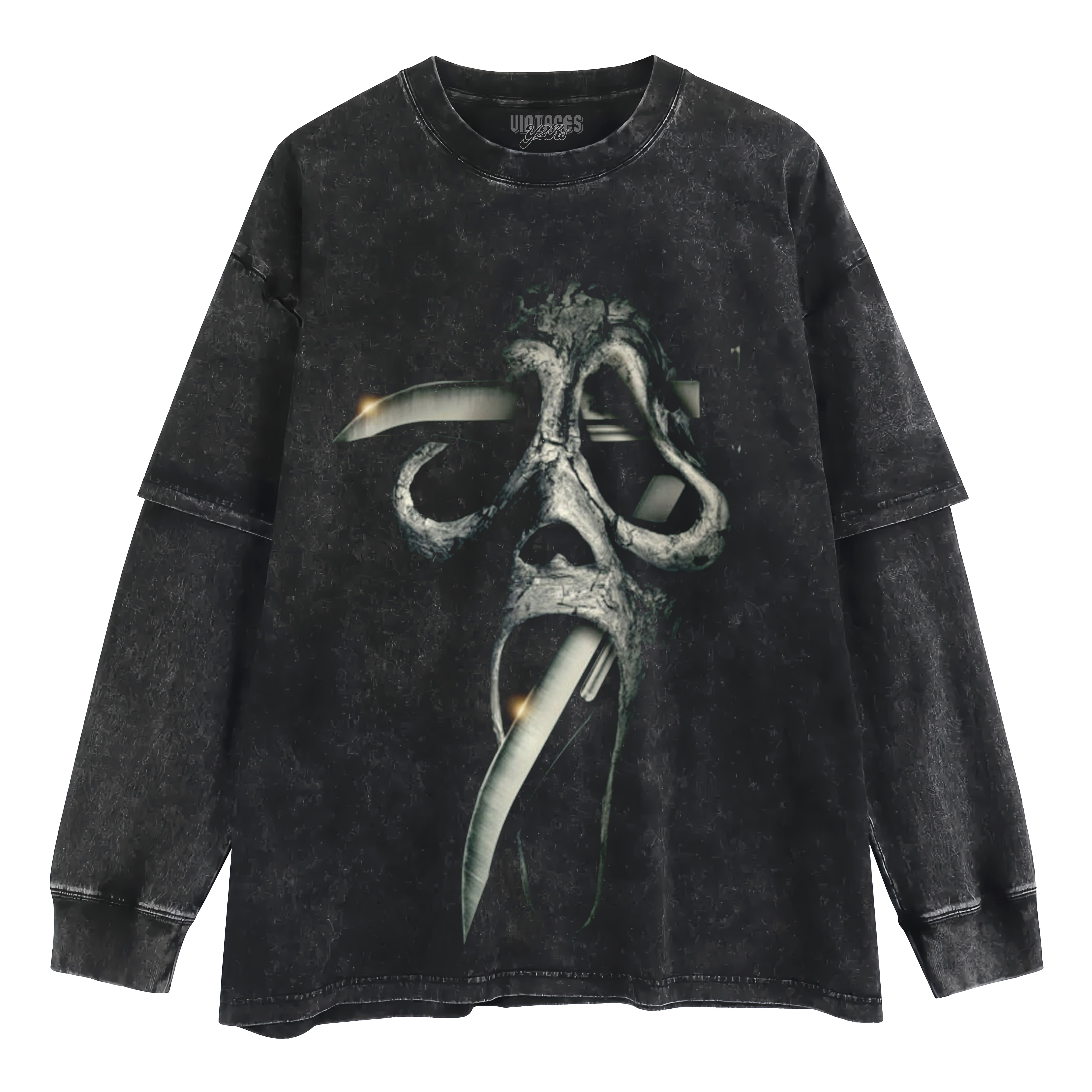 SCREAM MOVIE LAYERED LONG SLEEVE