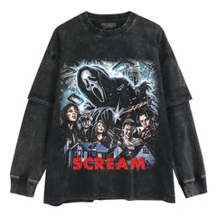 SCREAM RT LAYERED LONG SLEEVE