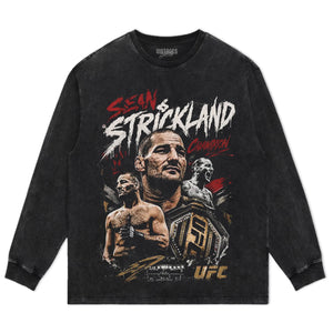SEAN STRICKLAND CHAMPION V2 TANK TOP & TEE & LONG SLEEVE & LAYERED LS & HOODIE