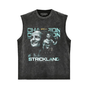 SEAN STRICKLAND CHAMPION V4 TANK TOP & TEE & LONG SLEEVE & LAYERED LS & HOODIE