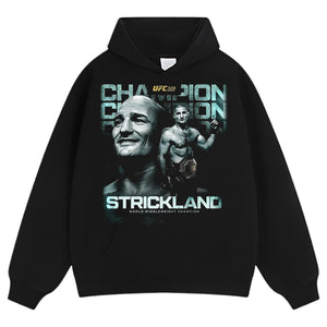 SEAN STRICKLAND CHAMPION V4 TANK TOP & TEE & LONG SLEEVE & LAYERED LS & HOODIE