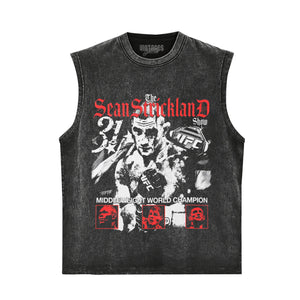 SEAN STRICKLAND FIGHTER TANK TOP & TEE & LONG SLEEVE & LAYERED LS & HOODIE