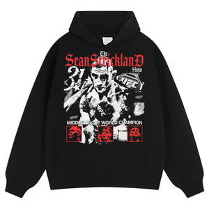 SEAN STRICKLAND FIGHTER TANK TOP & TEE & LONG SLEEVE & LAYERED LS & HOODIE