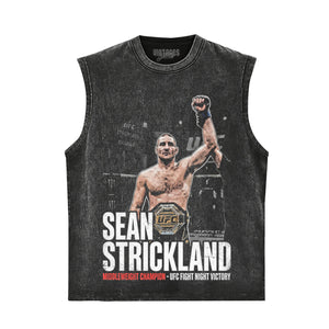 SEAN STRICKLAND VS KHAMZAT CHIMAEV TANK TOP & TEE & LONG SLEEVE & LAYERED LS & HOODIE