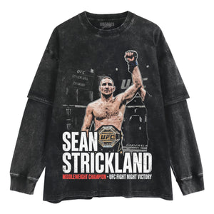 SEAN STRICKLAND VS KHAMZAT CHIMAEV TANK TOP & TEE & LONG SLEEVE & LAYERED LS & HOODIE