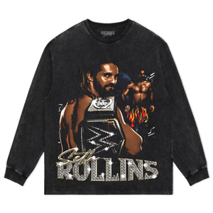 SETH ROLLINS VINTAGE COLLAGE TEE & LS & HOODIE