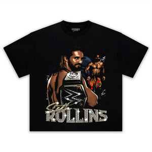 SETH ROLLINS VINTAGE COLLAGE TEE & LS & HOODIE