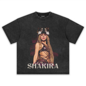 SHAKIRA - LA LOBA (GLITTER) TANK TOP & TEE & LONG SLEEVE & LAYERED LS & HOODIE