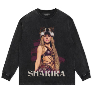SHAKIRA - LA LOBA (GLITTER) TANK TOP & TEE & LONG SLEEVE & LAYERED LS & HOODIE