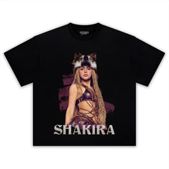 SHAKIRA - LA LOBA (GLITTER) TANK TOP & TEE & LONG SLEEVE & LAYERED LS & HOODIE