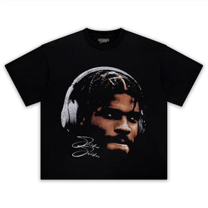 SHEDEUR SANDERS BIG FACE SIGNATURE TANK TOP & TEE & LONG SLEEVE & LAYERED LS & HOODIE