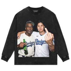 SHOHEI OHTANI & JACKIE ROBINSON V2 TANK TOP & TEE & LONG SLEEVE & LAYERED LS & HOODIE