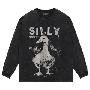 SILLY GOOSE CROP TEE & LS & HOODIE