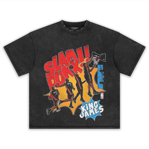 SLAM DUNK-LEBRON JAMES TEE & LS & HOODIE
