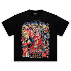 SPAIN - WC '26 CHAMPS V7 TANK TOP & TEE & LONG SLEEVE & LAYERED LS & HOODIE
