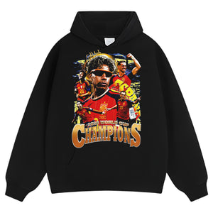 SPAIN - WC '26 CHAMPS V8 TANK TOP & TEE & LONG SLEEVE & LAYERED LS & HOODIE