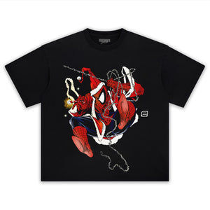SPIDER-MAN RETRO V4 TEE & LS & HOODIE