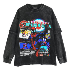 SPIDER-MAN VINTAGE 2026 LAYERED LONG SLEEVE