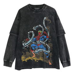 SPIDER-MAN - OCTO-SPIDEY LAYERED LONG SLEEVE