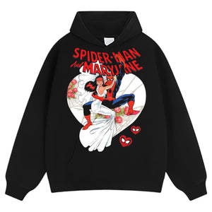 SPIDER-MAN AND MARY JANE WEDDING TEE & LS & HOODIE