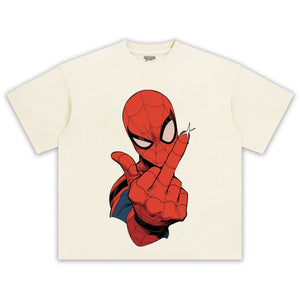 SPIDERMAN - MIDDLE FINGER V2 TEE & LONG SLEEVE