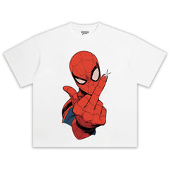 SPIDERMAN - MIDDLE FINGER V2 TEE & LONG SLEEVE