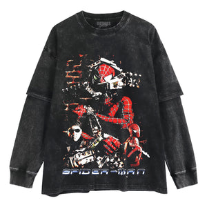 SPIDERMAN VINTAGE 2026 V2 TANK TOP & TEE & LONG SLEEVE & LAYERED LS & HOODIE