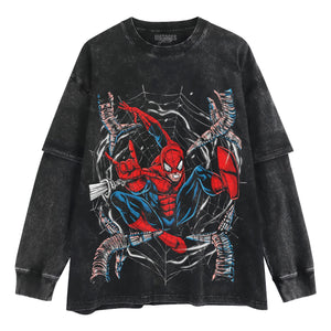 SPIDERMAN VINTAGE 2026 V3 TANK TOP & TEE & LONG SLEEVE & LAYERED LS & HOODIE