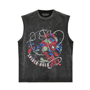 SPIDERMAN WEBBED SPIDER HULKK TANK TOP & TEE & LONG SLEEVE & LAYERED LS & HOODIE