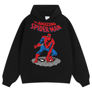SPIDER MAN - PRINT TEE & LS & HOODIE