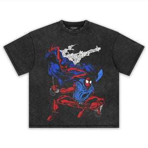 SPIDER MAN 2099 - SCARLET SPIDER TEE & LS & HOODIE