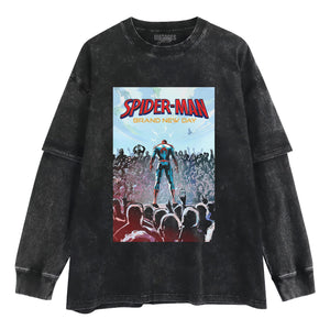 SPIDER MAN BRAND NEW DAY V5 TANK TOP & TEE & LONG SLEEVE & LAYERED LS & HOODIE