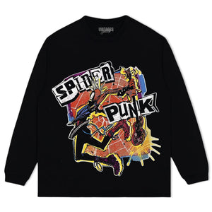 SPIDER PUNK TEE & LS & HOODIE