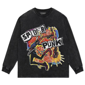 SPIDER PUNK TEE & LS & HOODIE