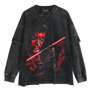 STAR WARS - DARTH MAUL V2 TANK TOP & TEE & LONG SLEEVE & LAYERED LS & HOODIE