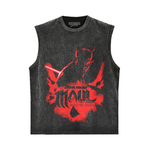 STAR WARS - DARTH MAUL V4 TANK TOP & TEE & LONG SLEEVE & LAYERED LS & HOODIE