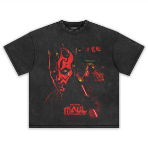 STAR WARS - DARTH MAUL V6 TANK TOP & TEE & LONG SLEEVE & LAYERED LS & HOODIE