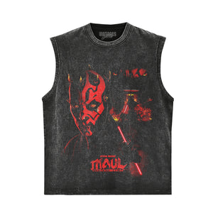 STAR WARS - DARTH MAUL V6 TANK TOP & TEE & LONG SLEEVE & LAYERED LS & HOODIE