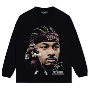 STEFON DIGGS - COMMANDERS TANK TOP & TEE & LONG SLEEVE & LAYERED LS & HOODIE