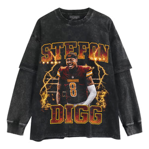 STEFON DIGGS - COMMANDERS V2 TANK TOP & TEE & LONG SLEEVE & LAYERED LS & HOODIE