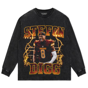 STEFON DIGGS - COMMANDERS V2 TANK TOP & TEE & LONG SLEEVE & LAYERED LS & HOODIE
