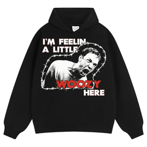 STU MACHER - I'M FEELIN A LITTLE WOOZY HERE - MATTHEW LILLARD TEE & LS & HOODIE