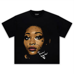 SUMMER WALKER BIG FACE TANK TOP & TEE & LONG SLEEVE & LAYERED LS & HOODIE