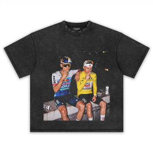 TADEJ POGAČAR & JONAS VINGEGAARD 2026 V1 TANK TOP & TEE & LONG SLEEVE & LAYERED LS & HOODIE