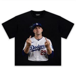 TARIK SKUBAL MIDDLE FINGER TANK TOP & TEE & LONG SLEEVE & LAYERED LS & HOODIE