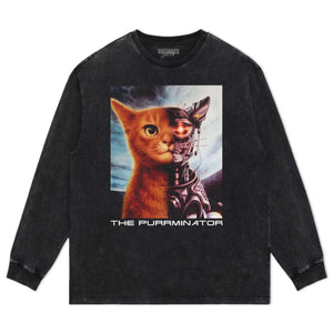 THE PURRMINATOR TEE & LS & HOODIE