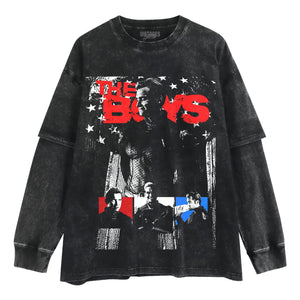 THE BOYS - HOMELANDER V3 TANK TOP & TEE & LONG SLEEVE & LAYERED LS & HOODIE
