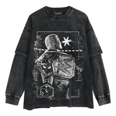 THE CHAMPION CODY RHODES LAYERED LONG SLEEVE